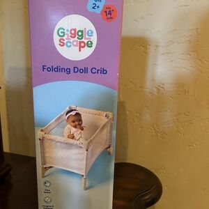 Giggle Scape Folding Doll Crib